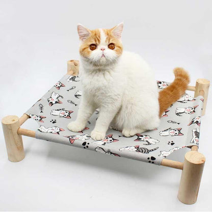 Elevated Cat Bed 15 Color Cute Summer Hammocks - MEWCATS
