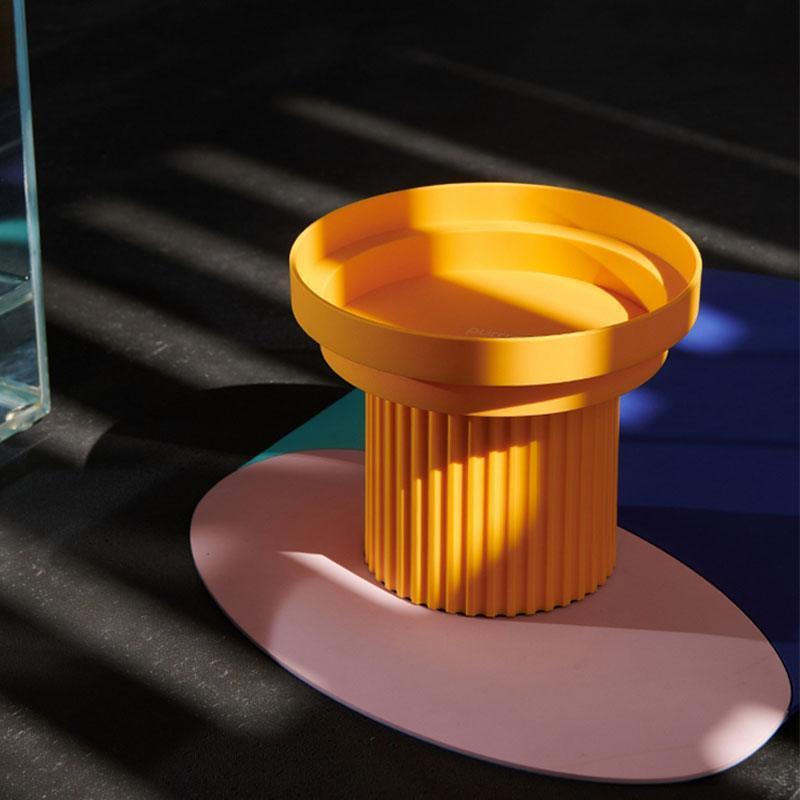 Elevated Cat Dishes Separable 5 Color Cat Food Water Bowl