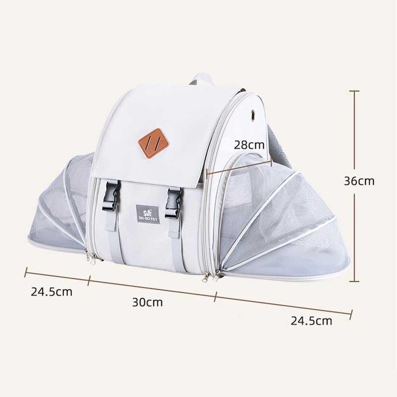 Expandable Large Breathable Cute Cat Carrier Backpack 2 Color Cat Bag