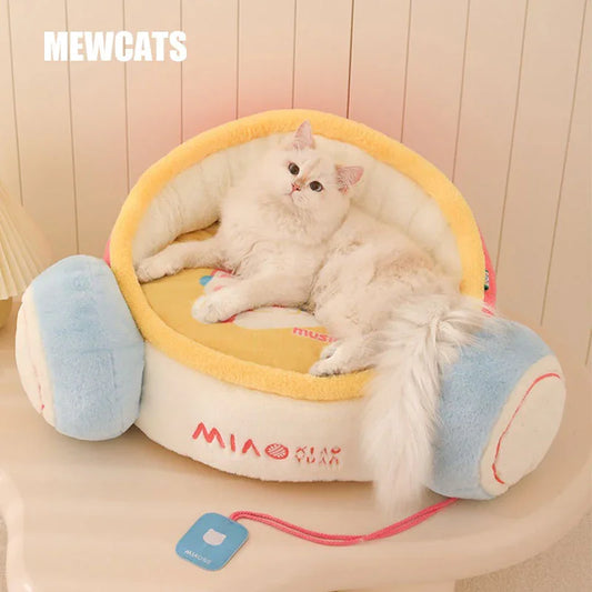 Fantasy Earphone Cat Sofa Bed - MEWCATS
