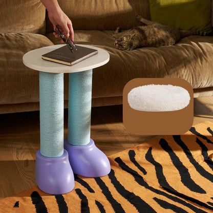 Fatty Boots Cat Scratching Bed - MEWCATS