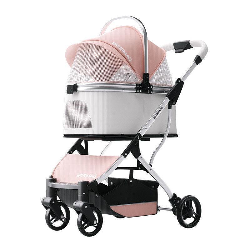 First Class Cat Stroller 3 Color Carrier with Wheels - MEWCATS