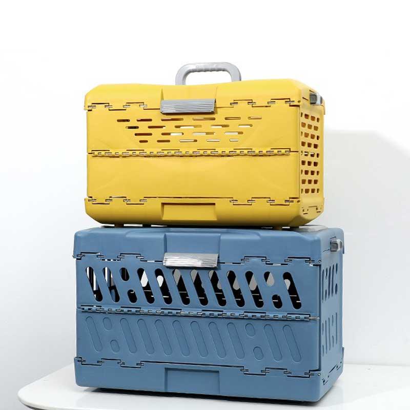 Foldable Portable 2 Color Cat Carrying Case Box