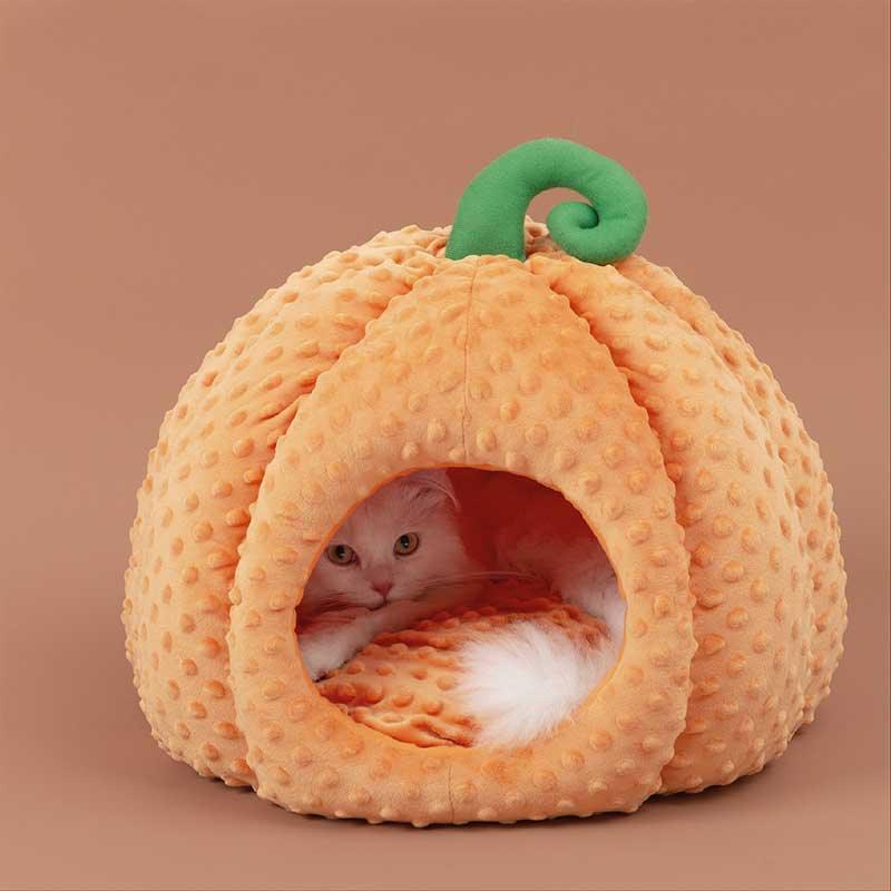 Fruit Series Pumpkin Cat Bed 8 Colors Sleeping Pad