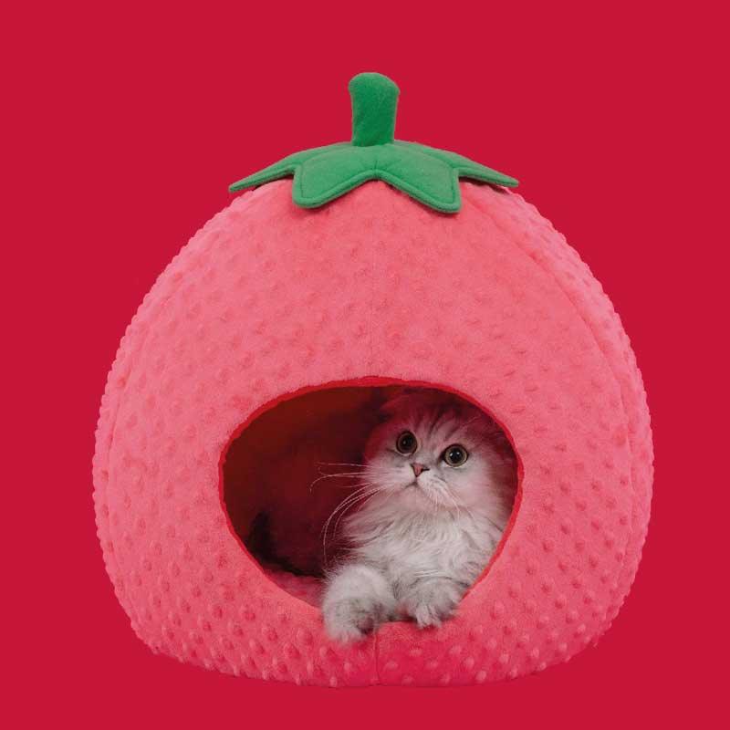 Fruit Series Strawberry Cat Bed 8 Colors Sleeping Pad