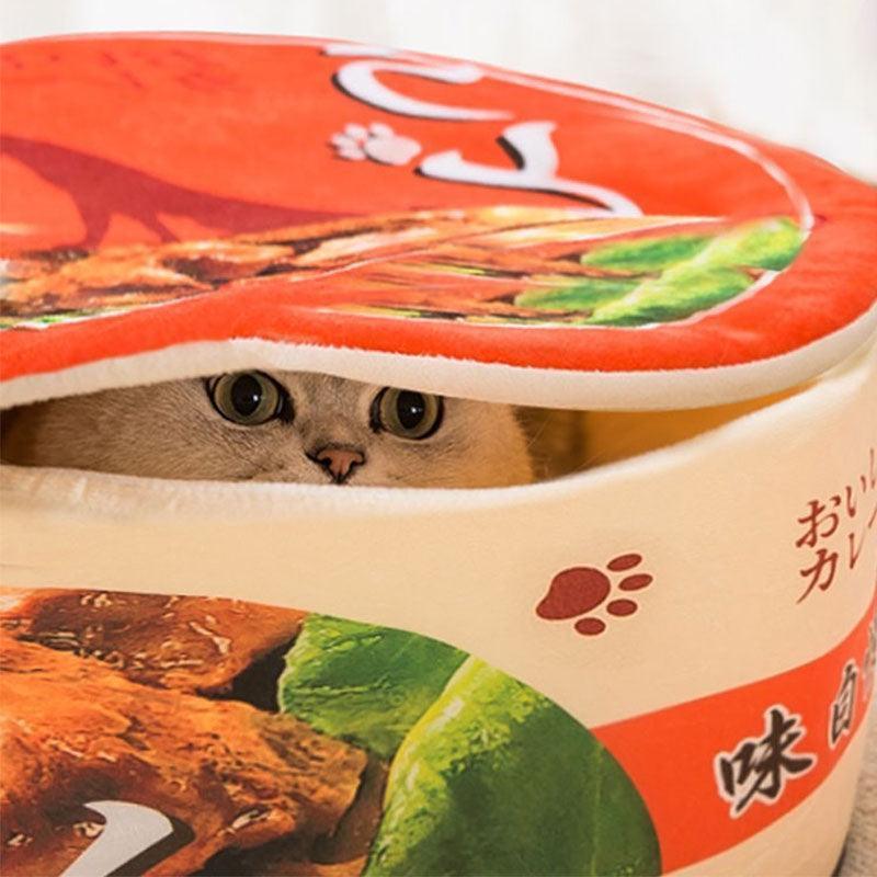 Funny Cat Bed Cup Noodels Nest 3 Style