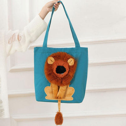 Funny Cat Carrier Bag Portable 4 Color Pet Handbag - MEWCATS