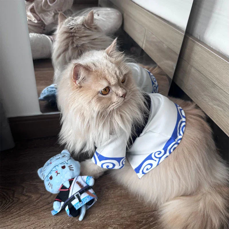 Gintoki Sakata Cat Anime Cosplay Costume - MEWCATS