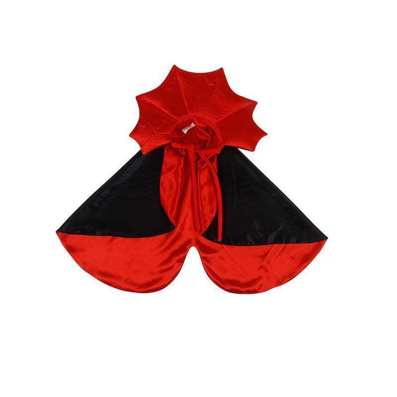 Halloween Cute Cat Cape Costumes Cosplay Vampire Cloak Pet Clothes Gift