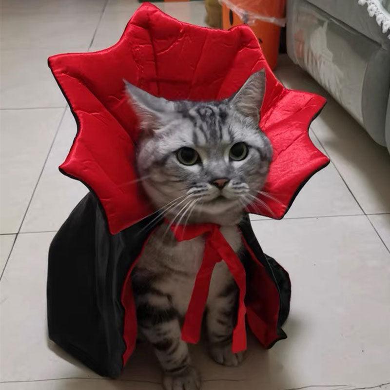 Halloween Cat Cape Costumes Cosplay Vampire Cloak - MEWCATS
