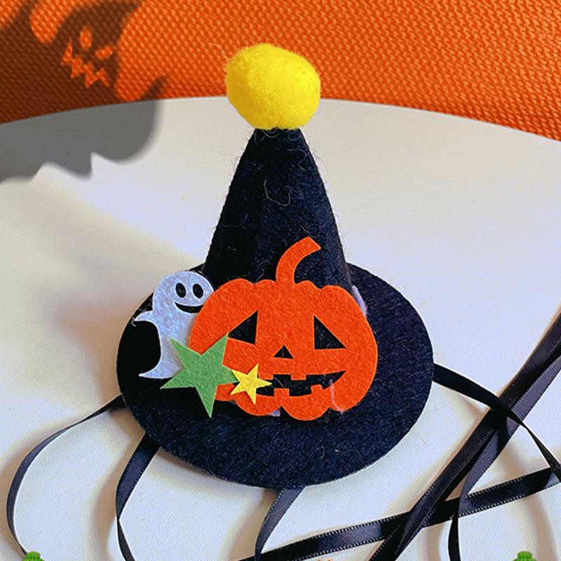 Halloween Cat Cape Pumpkin Costume 3 Style Hat