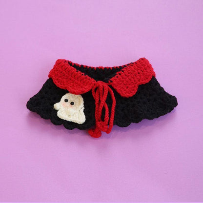 Halloween Cat Collar Handmade Hats Pumpkin Costume - MEWCATS