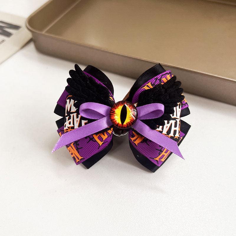 Halloween Cat Collar with Bells 4 Style Bow Tie