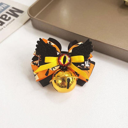 Halloween Cat Collar with Bells 4 Style Bow Tie