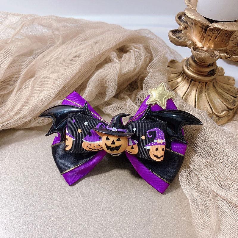 Halloween Cat Collar with Bells 4 Style Bow Tie