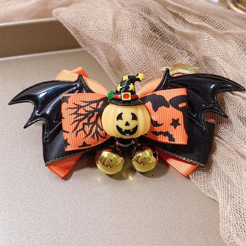 Halloween Cat Collar with Bells 4 Style Bow Tie