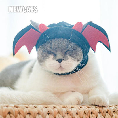 Halloween Cat Headgear Cartoon Party 2 Style Pet Hat
