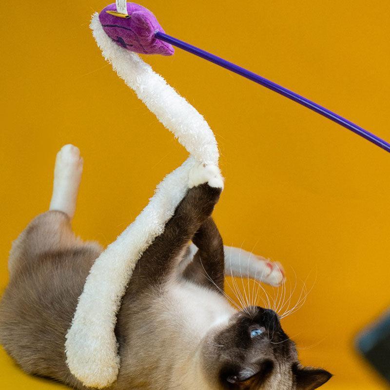 Halloween Cat Sound Toys Teaser Cat Stick