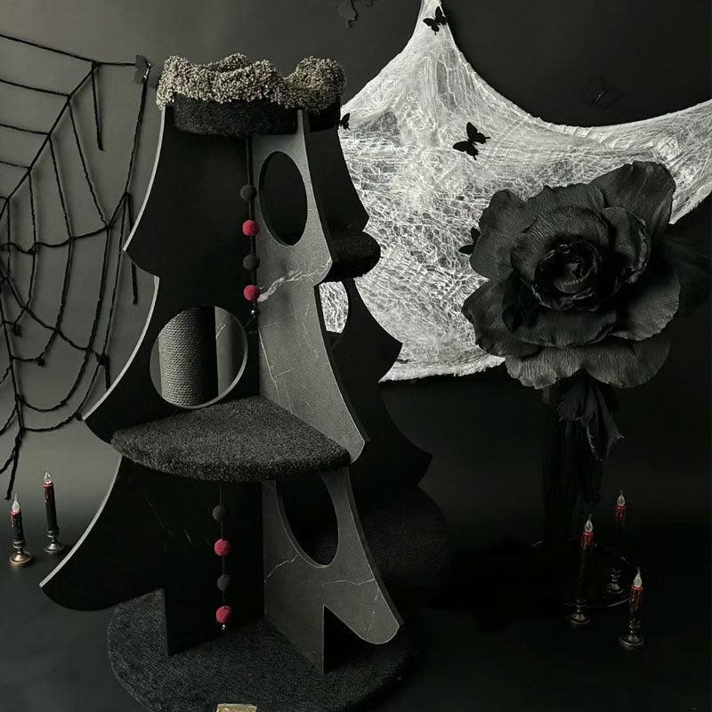 Halloween Gothic 3 Styles Cat Climbing Tree - MEWCATS