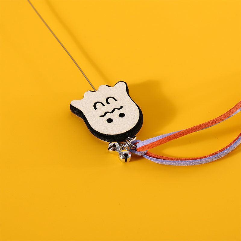 Halloween Tassel Cat Wand Toy Interactive Stick