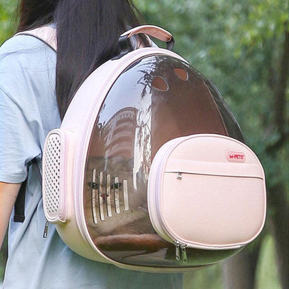 New Cat Carrying Bag 2 Color Space Capsule Pet Backpack
