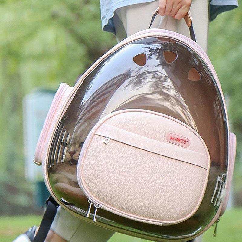 New Cat Carrying Bag 2 Color Space Capsule Pet Backpack