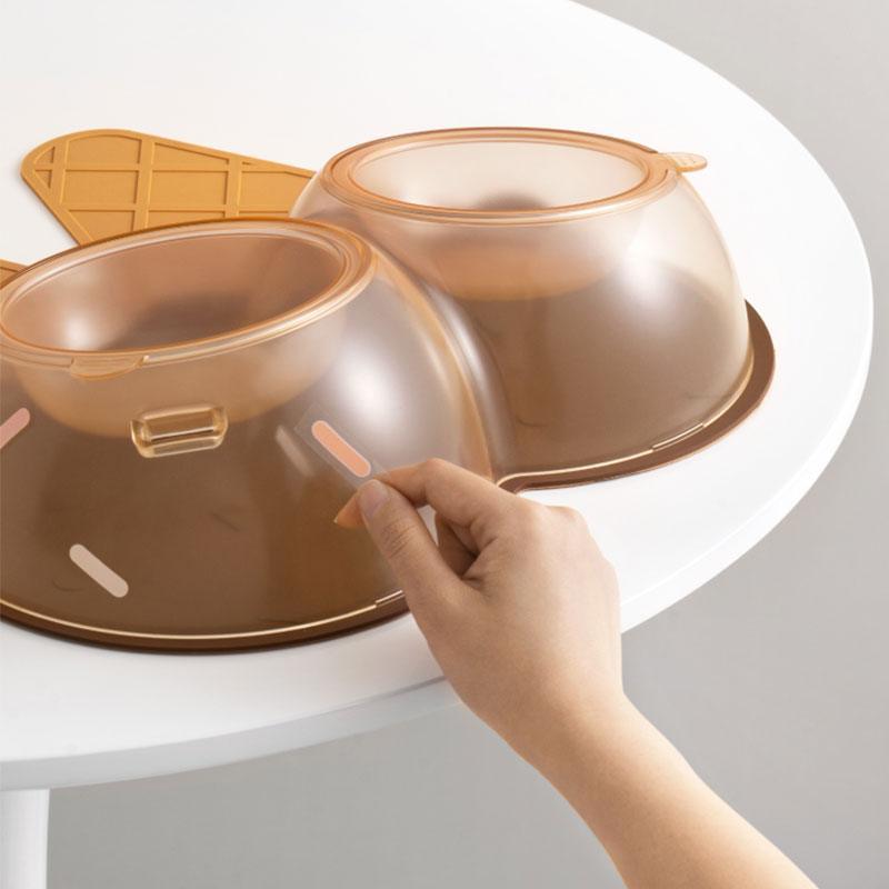 Ice Cream Cat Food Water Bowl Dishes Placemat