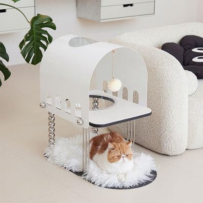 JCAT Art Bunk Cat Bed Furniture - MEWCATS
