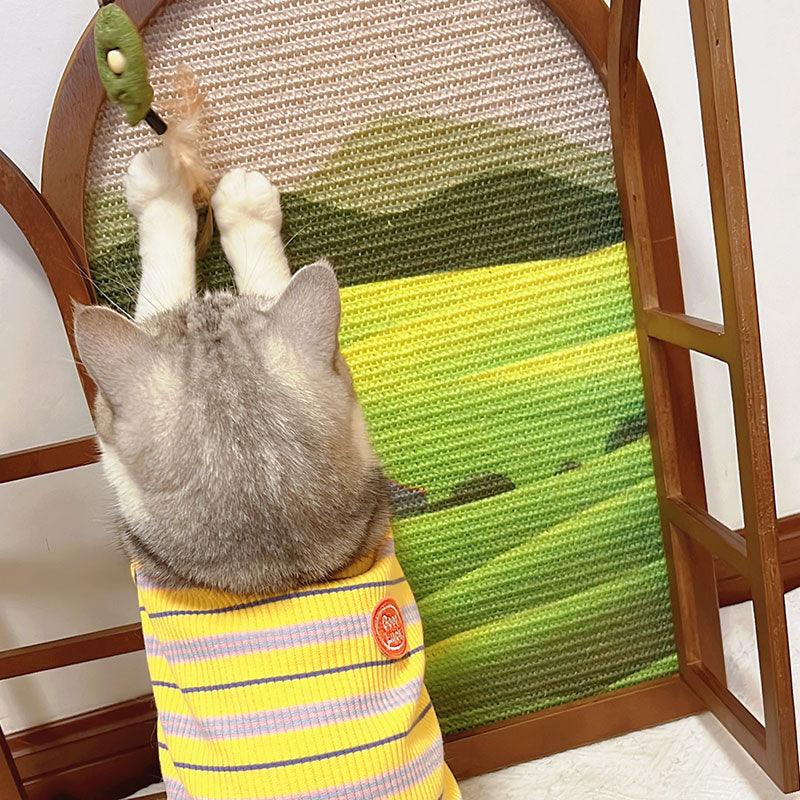 JCAT Artistic Window Frame Cat Scratcher - MEWCATS
