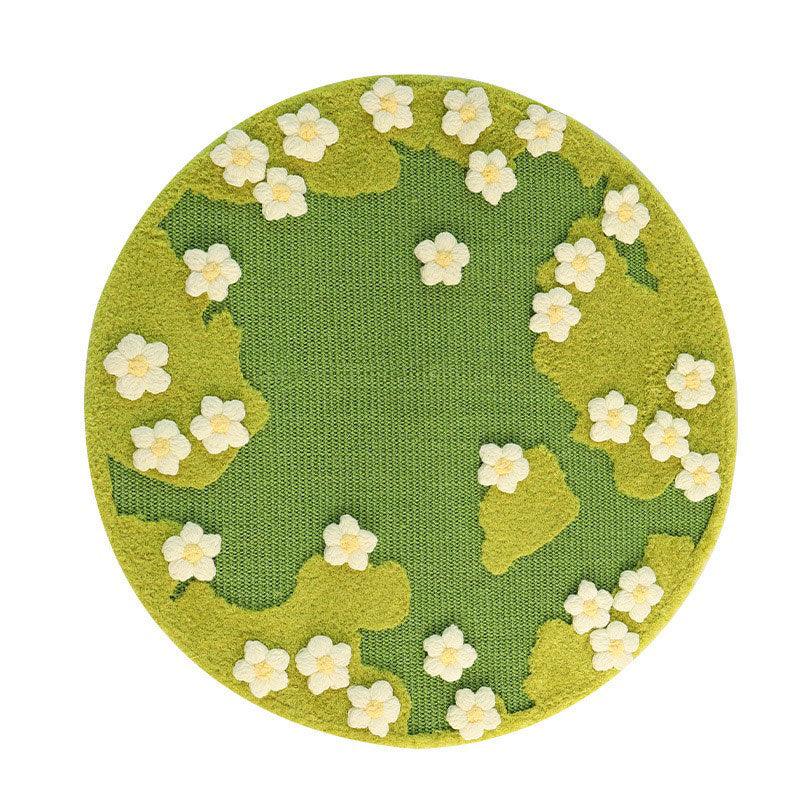 JCAT Blooming Garden Cat Scratch Mat Furniture - MEWCATS