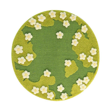 JCAT Blooming Garden Cat Scratch Mat Furniture - MEWCATS