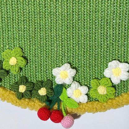 JCAT Blooming Garden Cat Scratch Mat Furniture - MEWCATS