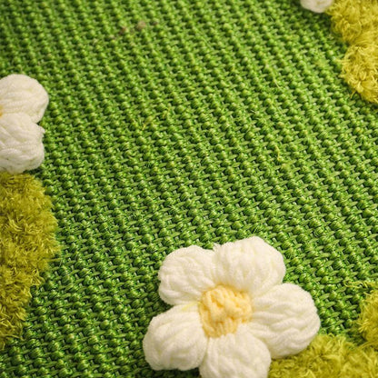 JCAT Blooming Garden Cat Scratch Mat Furniture - MEWCATS