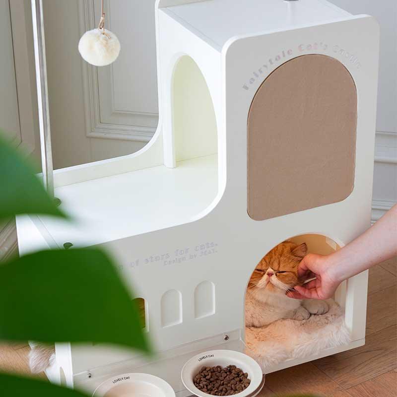 JCAT Dream Island Cat Closet Furniture - MEWCATS