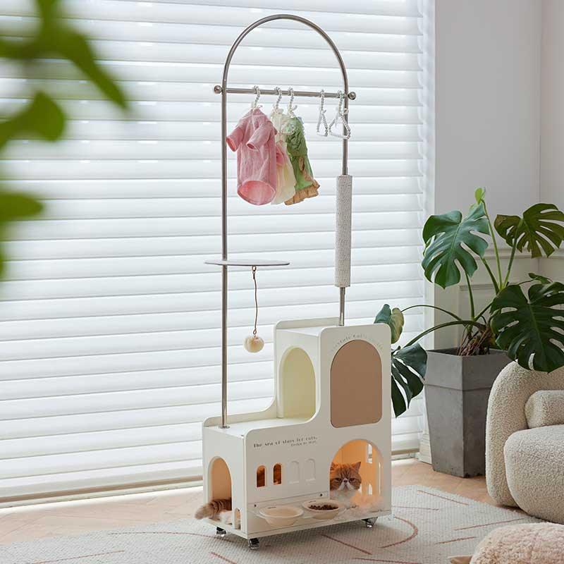 JCAT Dream Island Cat Closet Furniture - MEWCATS
