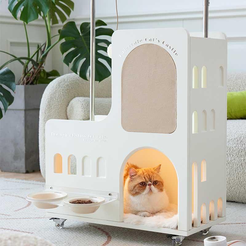 JCAT Dream Island Cat Closet Furniture - MEWCATS