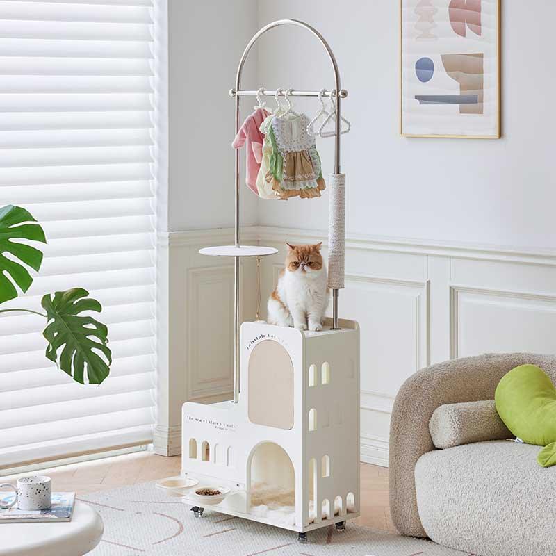 JCAT Dream Island Cat Closet Furniture - MEWCATS