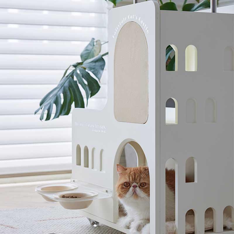JCAT Dream Island Cat Closet Furniture - MEWCATS