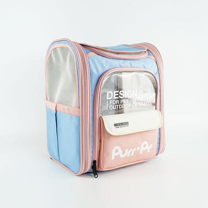 Jelly Cat Carrying Backpack 4 Color Foldable Cat Bag - MEWCATS