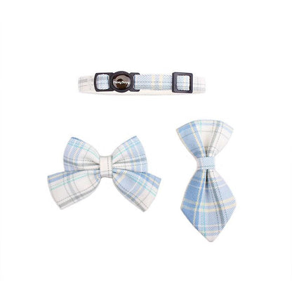 JK Bow Tie Cat Collar Set - MEWCATS
