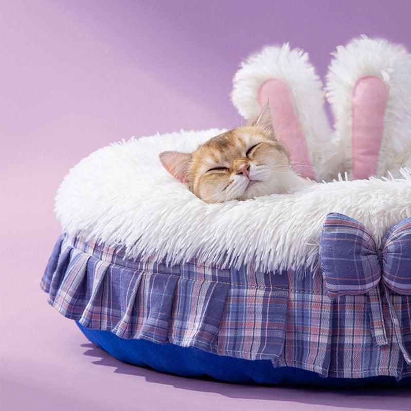 Warm Cat Bed Removable Washable JK Pet Nest Mat