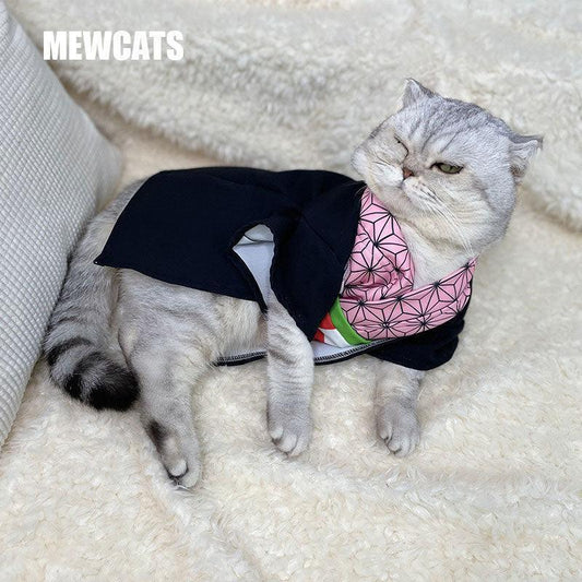 Kamado Nezuko Cat Anime Cosplay Costume - MEWCATS