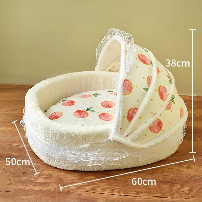 Multifunctional Fruit Cat Litter 2 Colors Removable Cat Bed