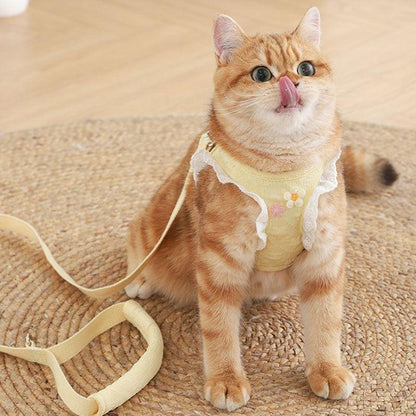 Lace Sleeve Cat Leash Cute Harness - MEWCATS