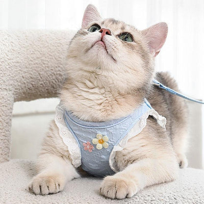 Lace Sleeve Cat Leash Cute Harness - MEWCATS