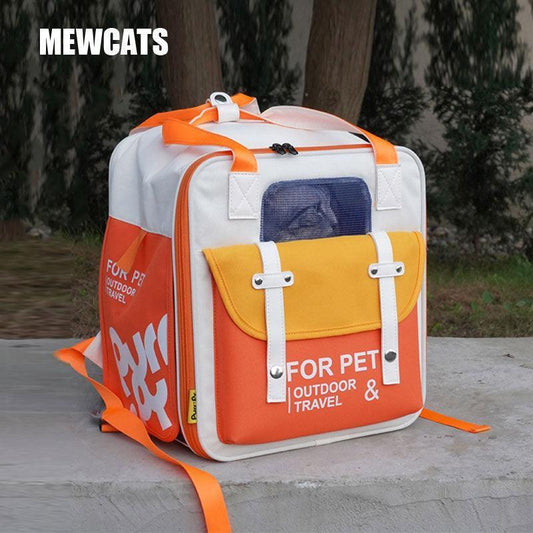 Large Cat Carrier Backpack 4 Color Portable Bag