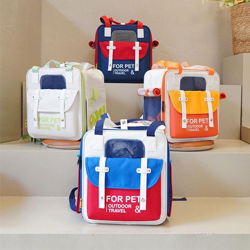 Large Cat Carrier Backpack 4 Color Portable Bag