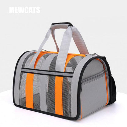 Cat Carrier Bag Oxford Cloth Breathable Foldable 8 Color Portable Pet Handbag