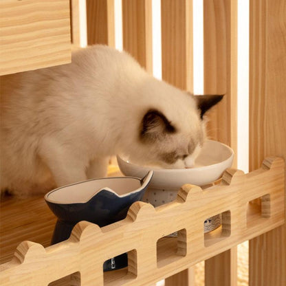 Large Cat Villa Indoor Condo Luxury Cat House - MEWCATS