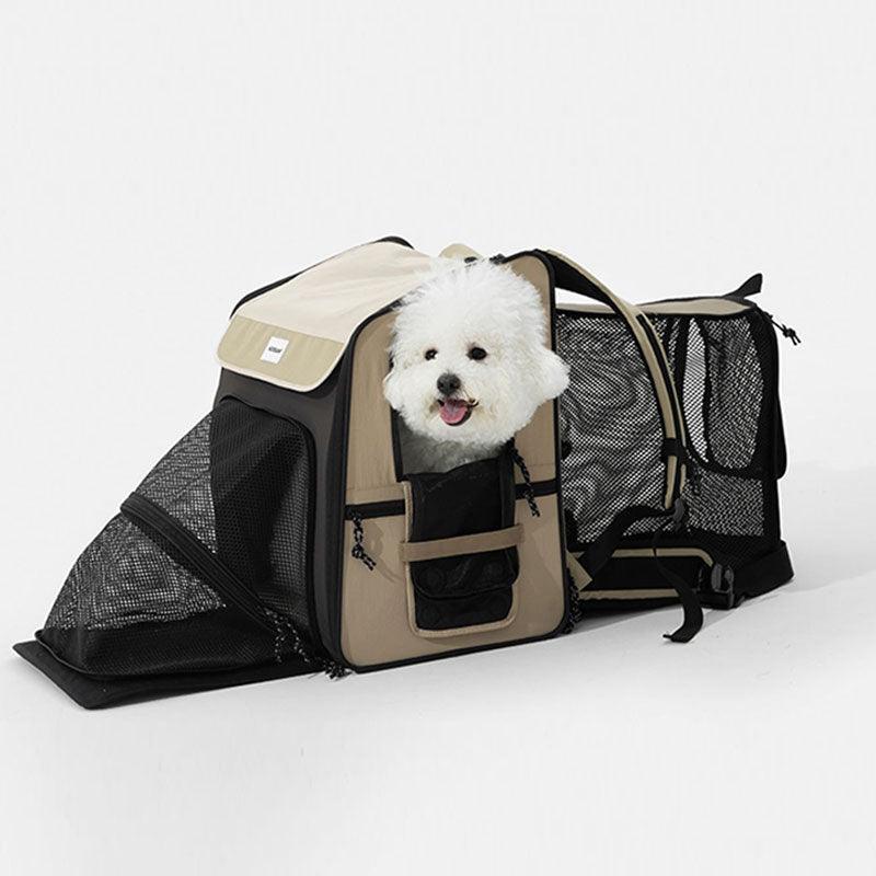 bark and meow premium pet backpack travel carrier BAGLHER Cat Bag,Airline Approved Carrier Soft Side Pet 5 Sides Open Doors 3 Sides Expandable Foldable Dog Carrier with Fleece Pad : Pet Supplies its constructed with durable PetAmi Pet Carrier Backpack for